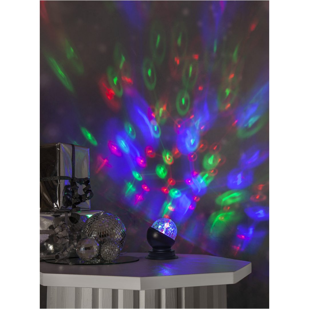 Bordslampa Disco Svart Star Trading – bild 8