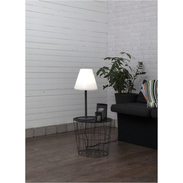 Bordslampa Kreta Grå Star Trading – bild 19