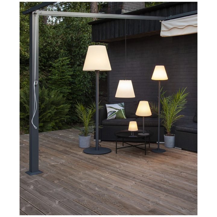 Bordslampa Kreta Vit Star Trading – bild 19