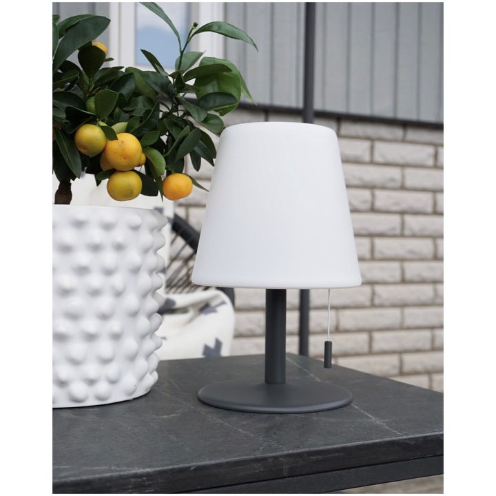 Bordslampa Kreta Vit Star Trading – bild 13