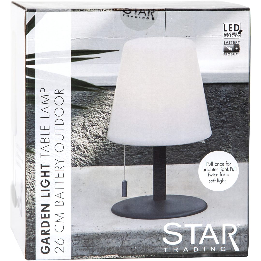 Bordslampa Kreta Vit Star Trading – bild 11