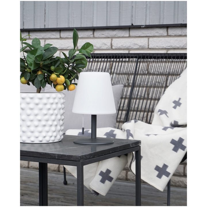 Bordslampa Kreta Vit Star Trading – bild 9