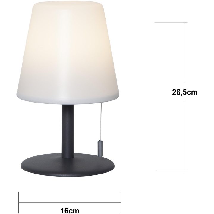 Bordslampa Kreta Vit Star Trading – bild 5