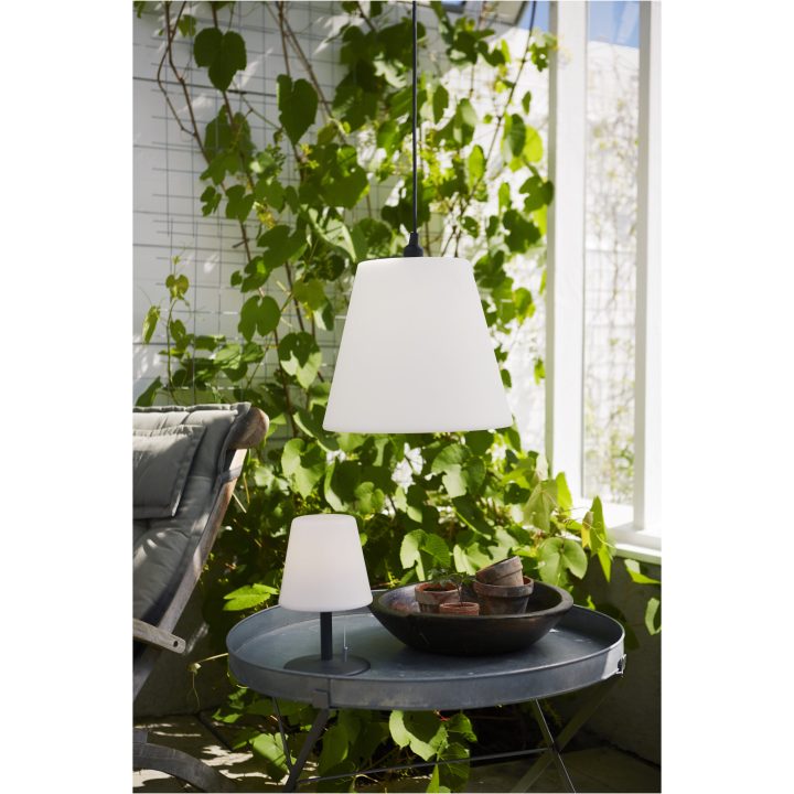 Bordslampa Kreta Vit Star Trading – bild 2