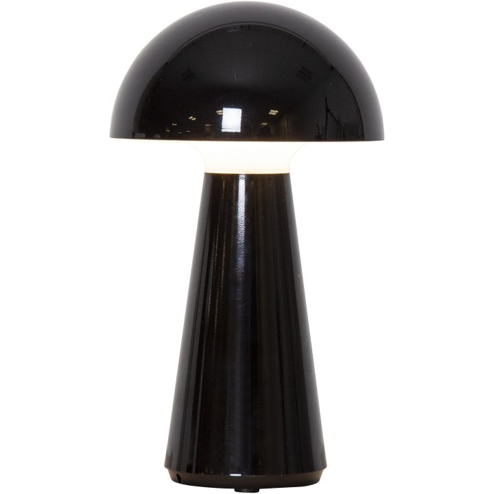 Bordslampa Mushroom Svart Star Trading – bild 3