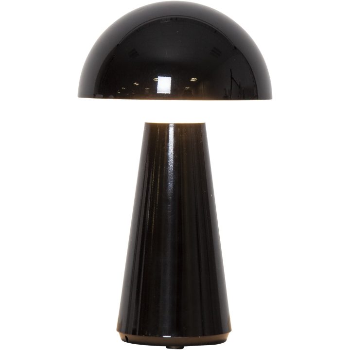 Bordslampa Mushroom Svart Star Trading – bild 5