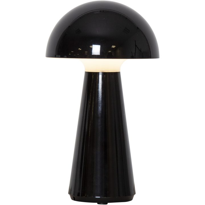 Bordslampa Mushroom Svart Star Trading – bild 6