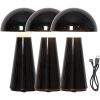Bordslampa Mushroom Svart Star Trading – miniatyr 1