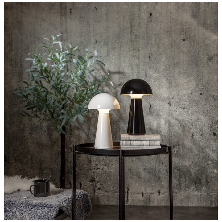 Bordslampa Mushroom Vit Star Trading – bild 12
