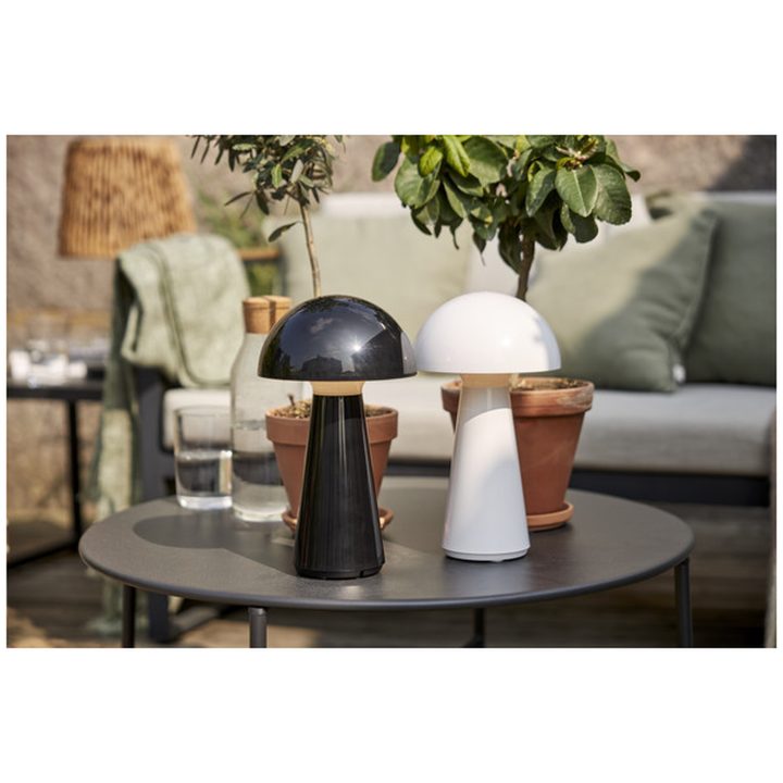 Bordslampa Mushroom Vit Star Trading – bild 14