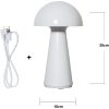 Bordslampa Mushroom Vit Star Trading – miniatyr 6