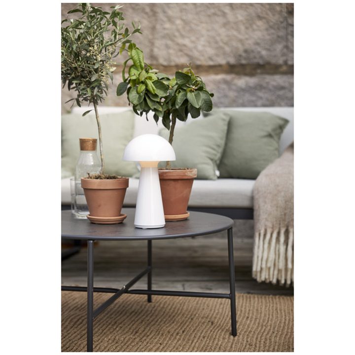 Bordslampa Mushroom Vit Star Trading – bild 8