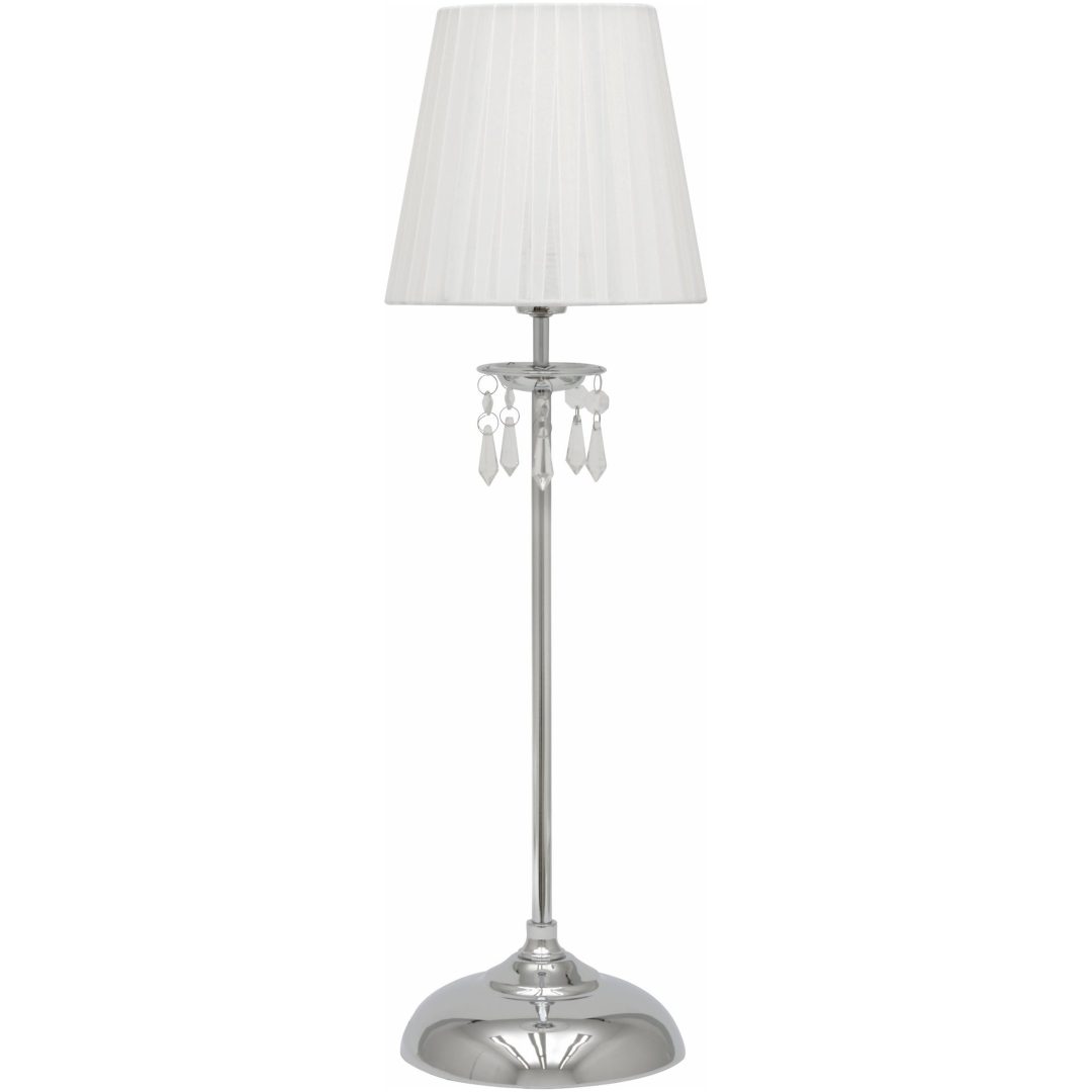 Bordslampa Prismo, Vit, 40W, E14 MALMBERGS