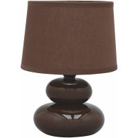 Bordslampa Rocky, 40W, E14, Brun MALMBERGS