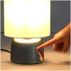 Bordslampor 2 st touch-knapp vit E14 vidaXL – miniatyr 4