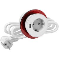 BORDSUTTAG SCHUKO 1XUSB A VITEKO04462