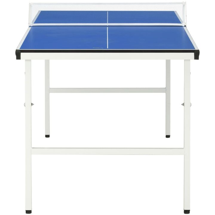 Bordtennisbord med nät 5 feet 152x76x66 cm blå vidaXL – bild 3