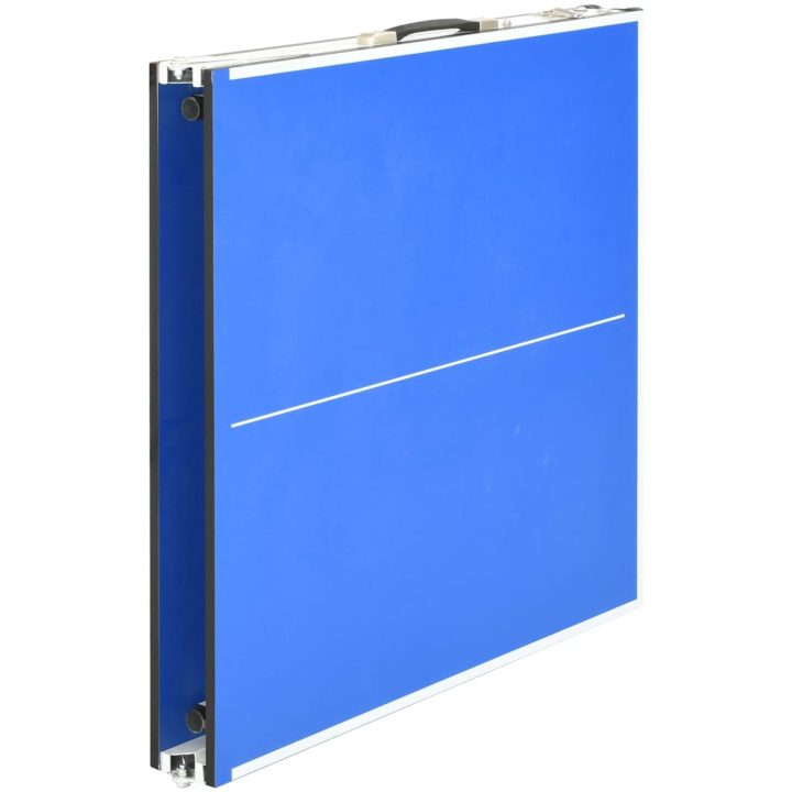 Bordtennisbord med nät 5 feet 152x76x66 cm blå vidaXL – bild 4