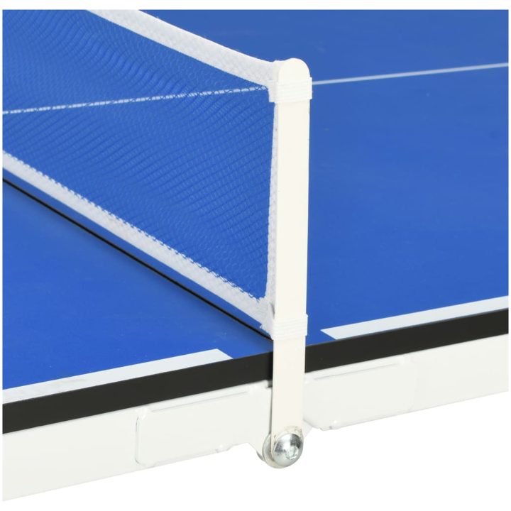 Bordtennisbord med nät 5 feet 152x76x66 cm blå vidaXL – bild 6