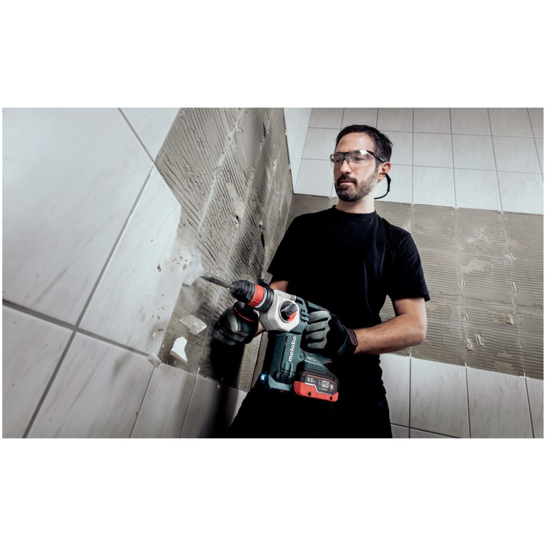 Borrhammare 18V KHA 18 LTX BL 24 Quick Med LiHD Batteri METABO – bild 4
