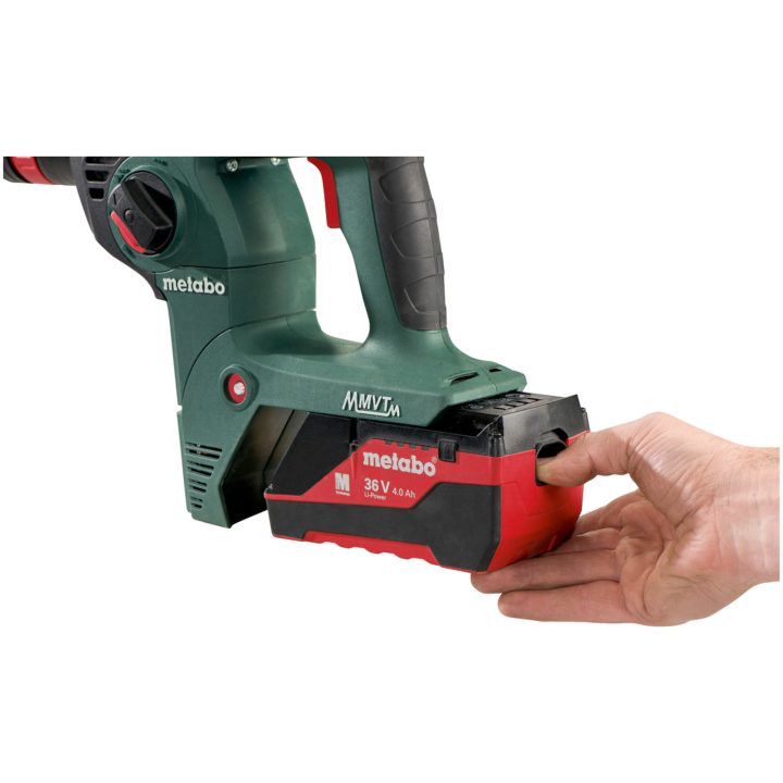 Borrhammare 36V KHA 36 LTX Utan Batteri METABO Utan Batteri – bild 2