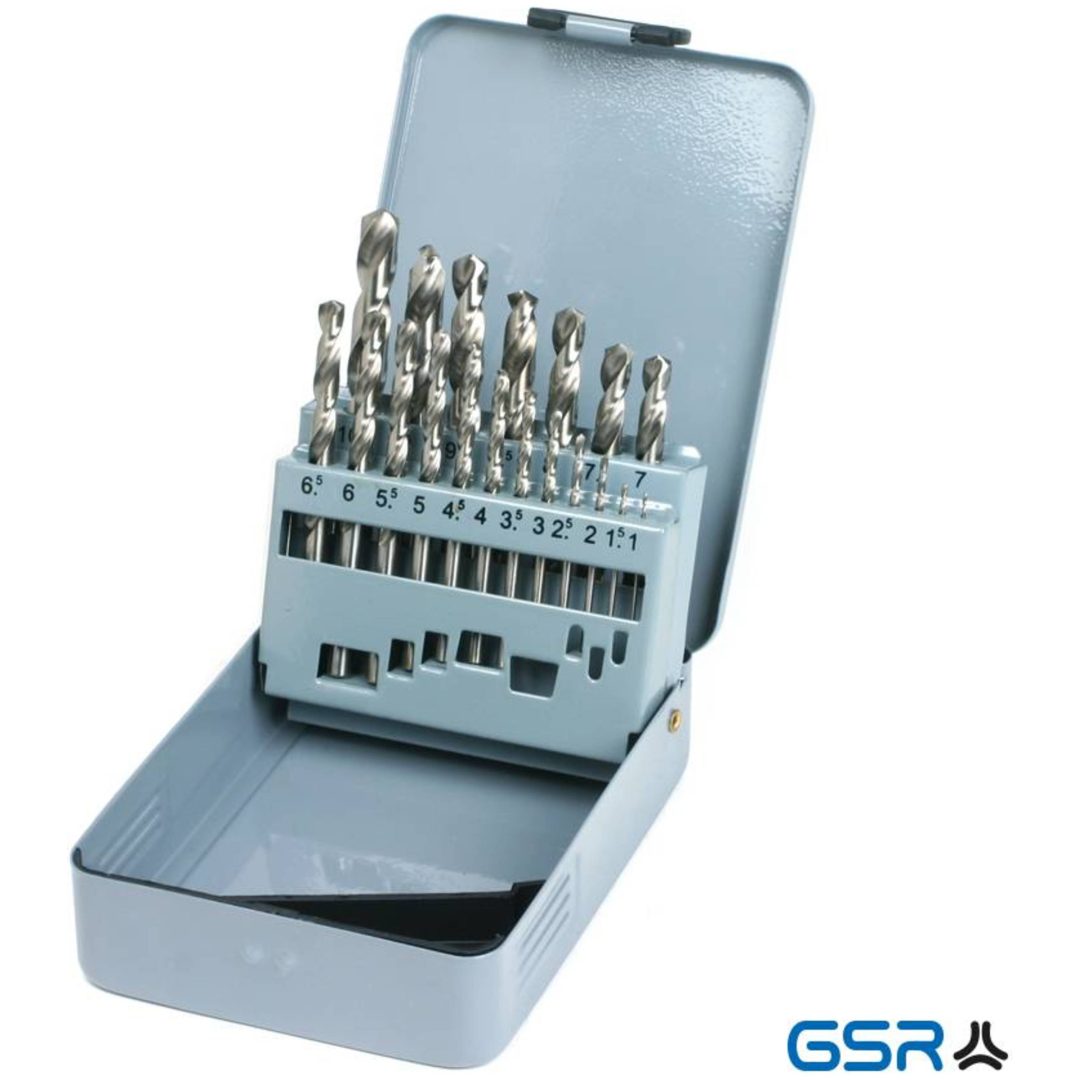 Borrsats HSS-G BORRSATS HSS-G 19 DEL 1-10MM