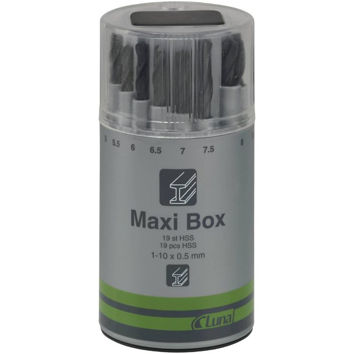Borrsats Maxi-Box LUNA BORRSATS 1-10MM MAXI-BOX – bild 2