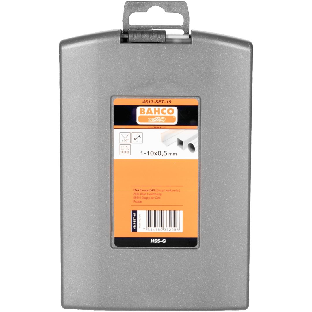 Borrsats Metall HSS-G 19 st BAHCO HSS-G 19 st – bild 2