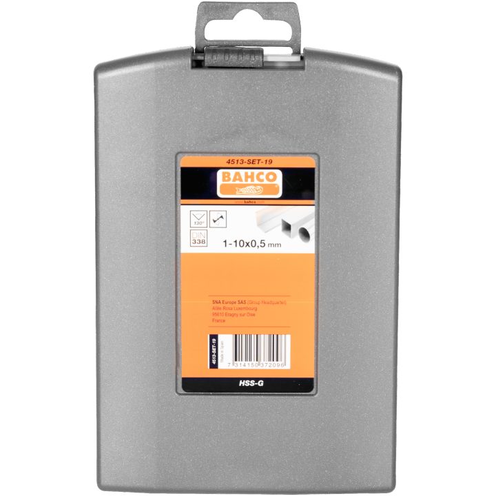 Borrsats Metall HSS-G 19 st BAHCO HSS-G 19 st – bild 2