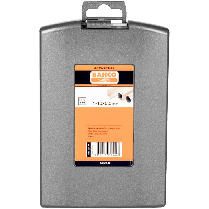 Borrsats Metall HSS-R 19 st BAHCO HSS-R 19 st – bild 2