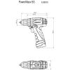 Borrskruvdragare 10,8V PowerMaxx BS Med Li-jon Batteri METABO 10,8 V Med Li-jon Batteri – miniatyr 2