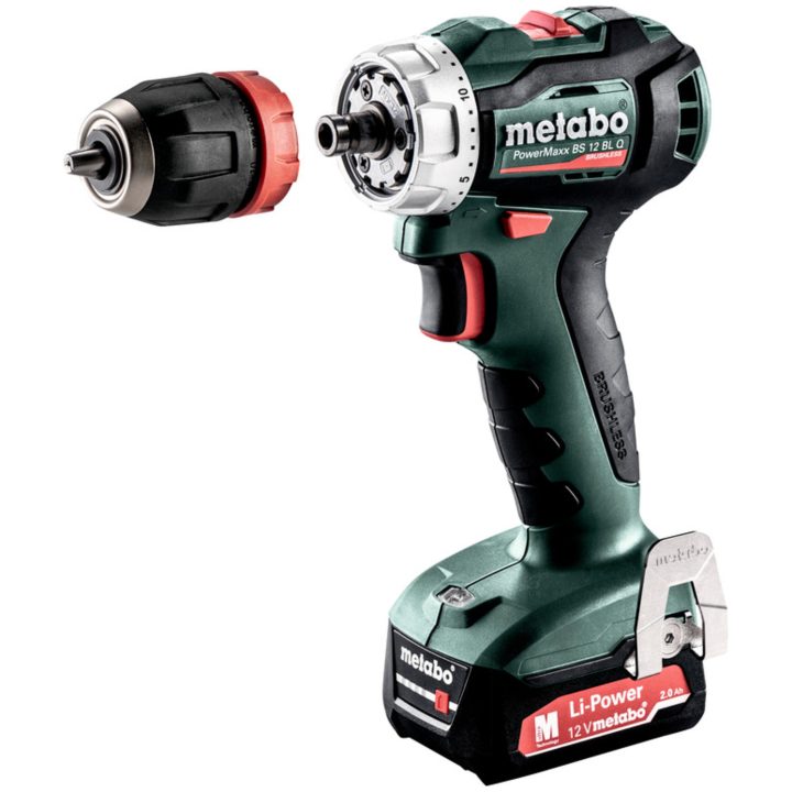 Borrskruvdragare 12V PowerMaxx BS 12 BL Q Med Li-jon Batteri METABO 12 V Med Li-jon Batteri – bild 2