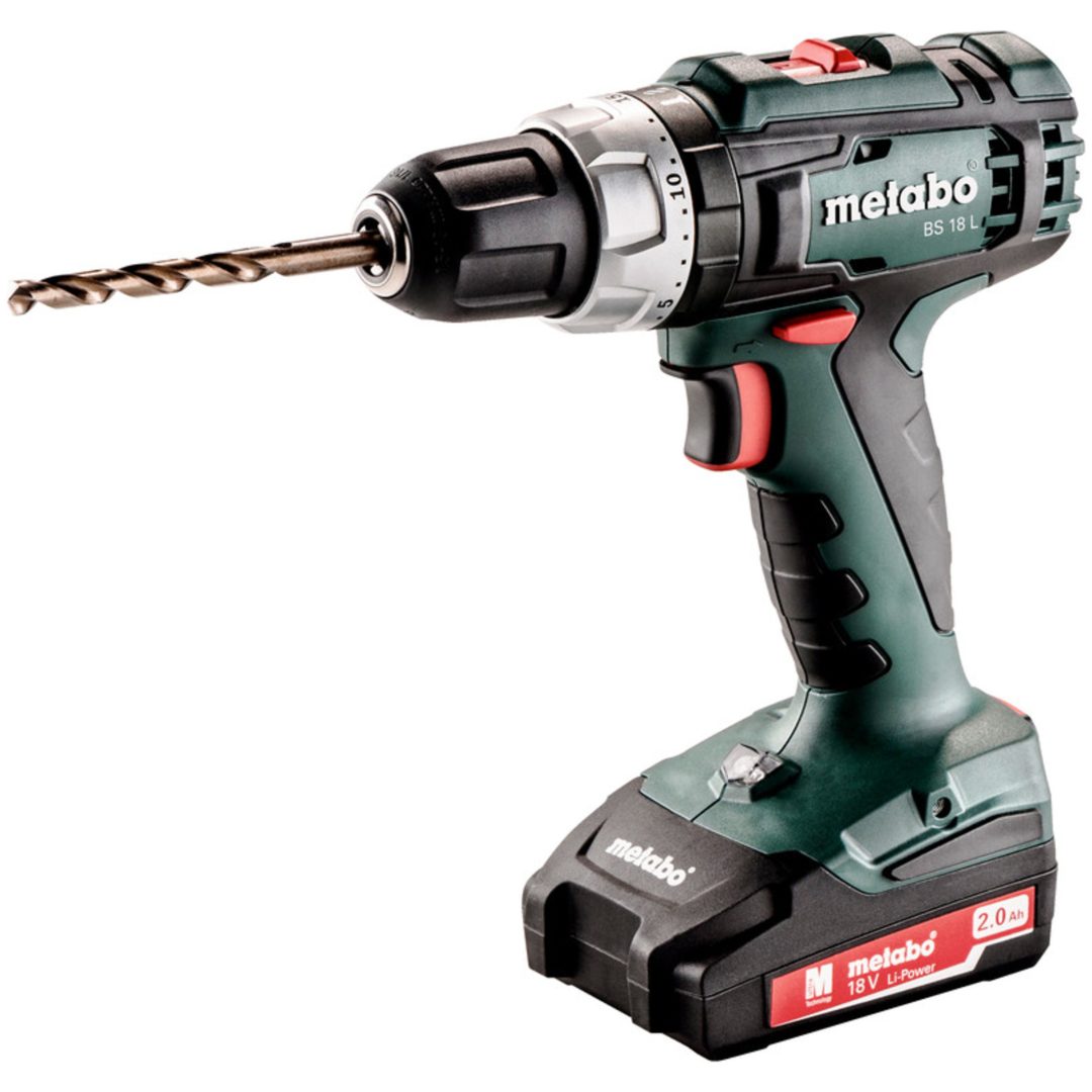 Borrskruvdragare 18V BS 18 L Med Li-jon Batteri METABO 18 V Med Li-jon Batteri