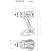 Borrskruvdragare 18V BS 18 LT BL Med Li-jon Batteri METABO 18 V Med Li-jon Batteri – miniatyr 2