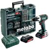 Borrskruvdragare 18V BS 18 LT Set Med Li-jon Batteri METABO 18 V Med Li-jon Batteri – miniatyr 1