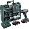 Borrskruvdragare 18V BS 18 Set Med Li-jon Batteri METABO 18 V Med Li-jon Batteri – miniatyr 1