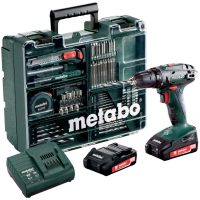 Borrskruvdragare 18V BS 18 Set Med Li-jon Batteri METABO