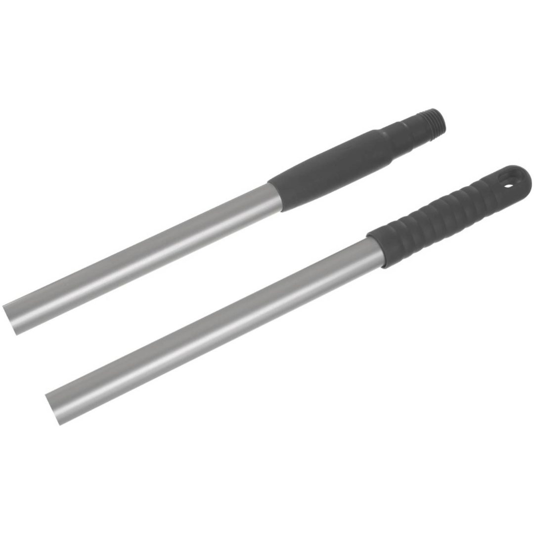 Borstskaft med gänga BORSTSKAFT ALU GÄNG 1500 MM