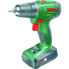 Bosch DIY 2-växlad, sladdlös lithiumjonborrskruvdragare PSR 1800 LI-2