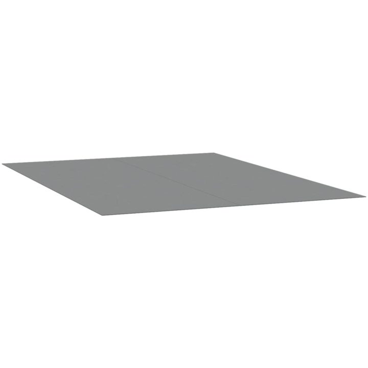 Bottenmatta ljusgrå 300x200 cm polyester geotextil vidaXL 300 x 220 cm – bild 3