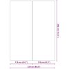 Bottenmatta ljusgrå 300x200 cm polyester geotextil vidaXL 300 x 220 cm – miniatyr 8
