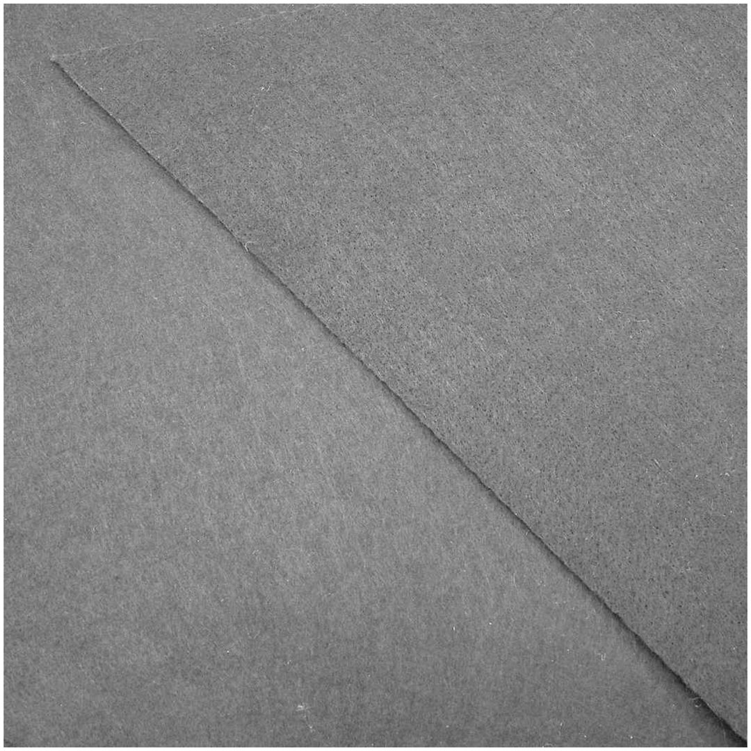 Bottenmatta ljusgrå 366 cm polyester geotextil vidaXL ⌀366 cm (1 mm) – bild 5