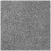 Bottenmatta ljusgrå 366 cm polyester geotextil vidaXL ⌀366 cm (1 mm) – miniatyr 6