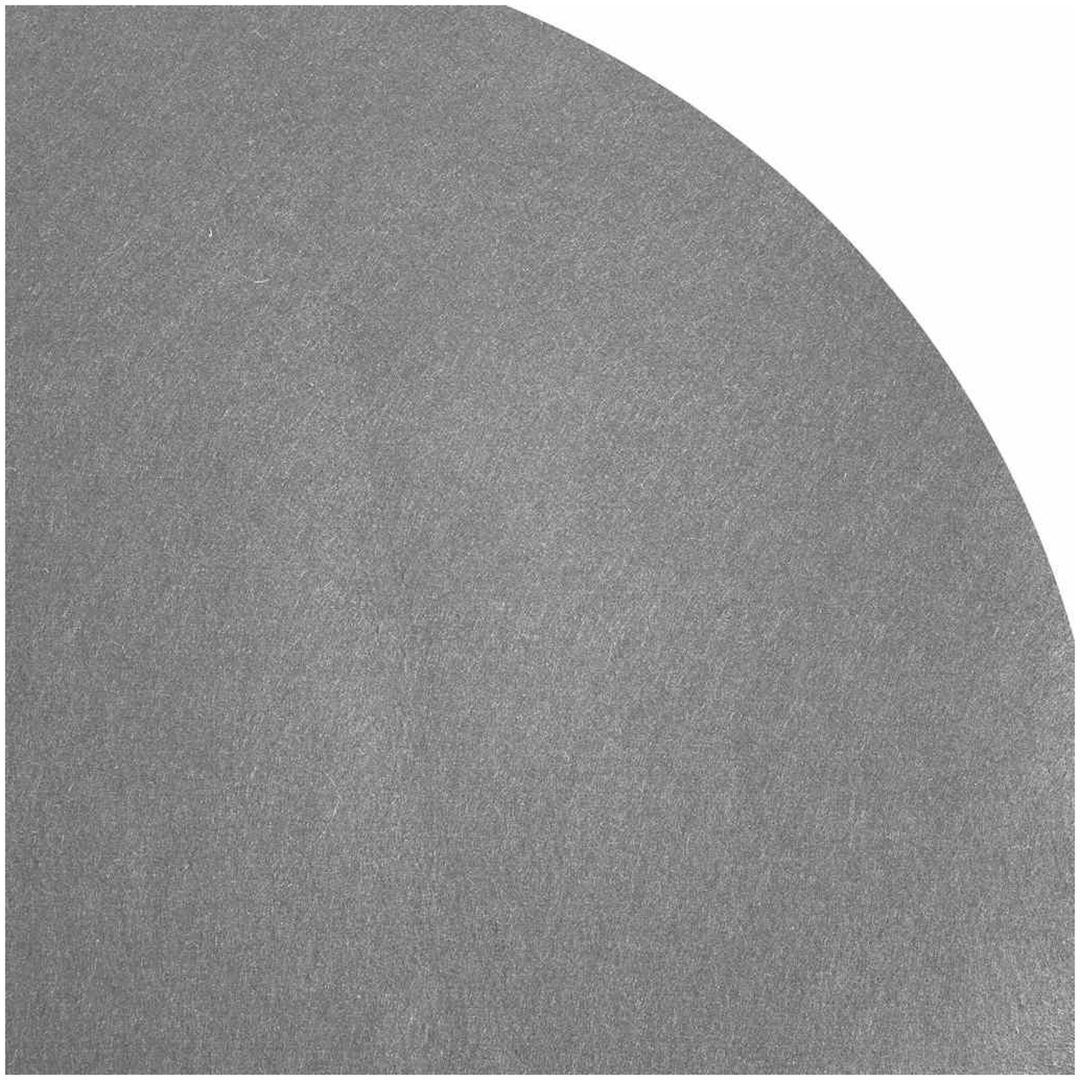 Bottenmatta ljusgrå 428 cm polyester geotextil vidaXL ⌀428 cm (1 mm) – bild 6