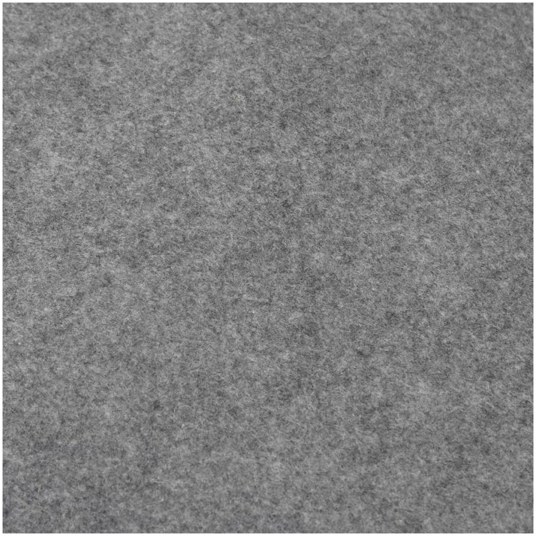 Bottenmatta ljusgrå 458 cm polyester geotextil vidaXL ⌀458 cm (1 mm) – bild 6