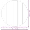 Bottenmatta ljusgrå 550 cm polyester geotextil vidaXL ⌀550 cm (1 mm) – miniatyr 8