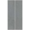 Bottenmatta ljusgrå polyester geotextil vidaXL 500 x 250 cm – miniatyr 2