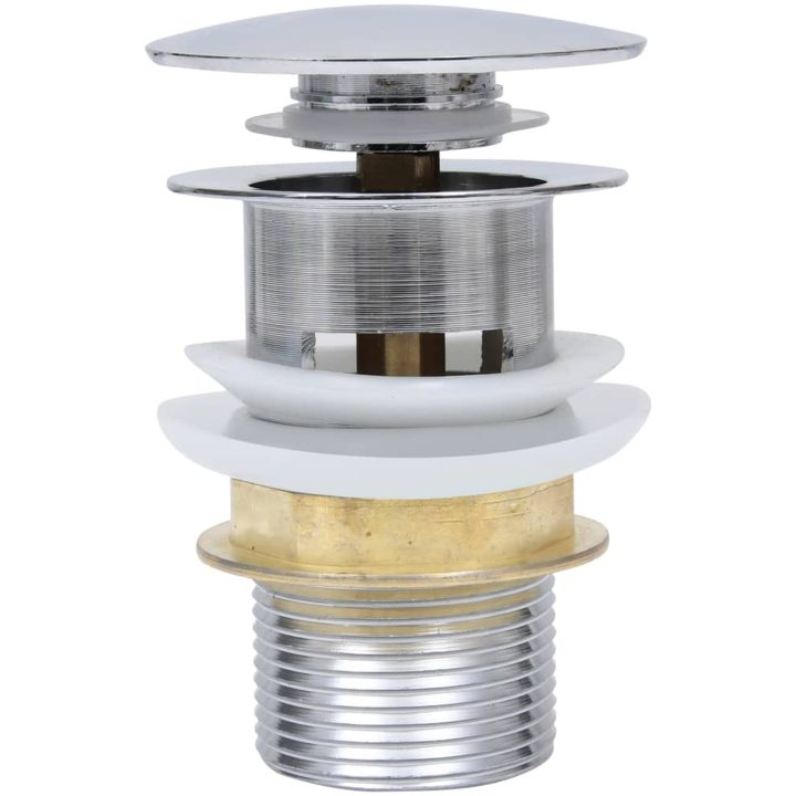 Bottenventil utan överflödesfunktion silver 6,4x6,4x9,1 cm vidaXL – bild 3
