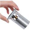 Bottenventil utan överflödesfunktion silver 6,4x6,4x9,1 cm vidaXL – miniatyr 5