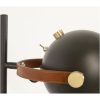 Bow Golvlampa., 1-arm, Svart ANETA HOME Sockel GU10 Svart /Matt Mässing – miniatyr 3